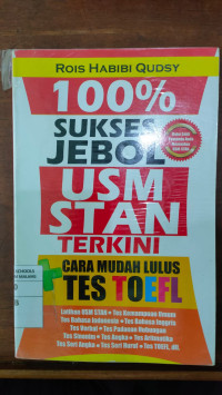Image of 100% Sukses Jebol USM Stan Terkini