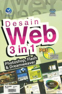 Desain Web 3 in 1 Photoshop, Flash, & Dreamweaver