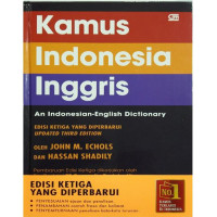 Kamus Indonesia Inggris Edisi Ketiga Yang Diperbarui