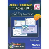 Aplikasi Pembukuan dengan Access 2010 untuk Orang Awan