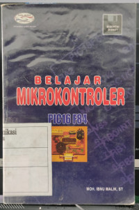 Belajar Mikrokontroler PIC16 F84
