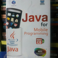 Java For Mobile Programming