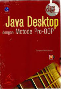 Java Dekstop dengan Metode Pro-OOP