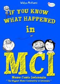 If You Know What Happened in MCI