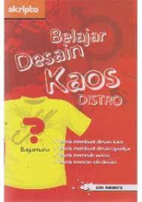 Belajar Desain Kaos Distro